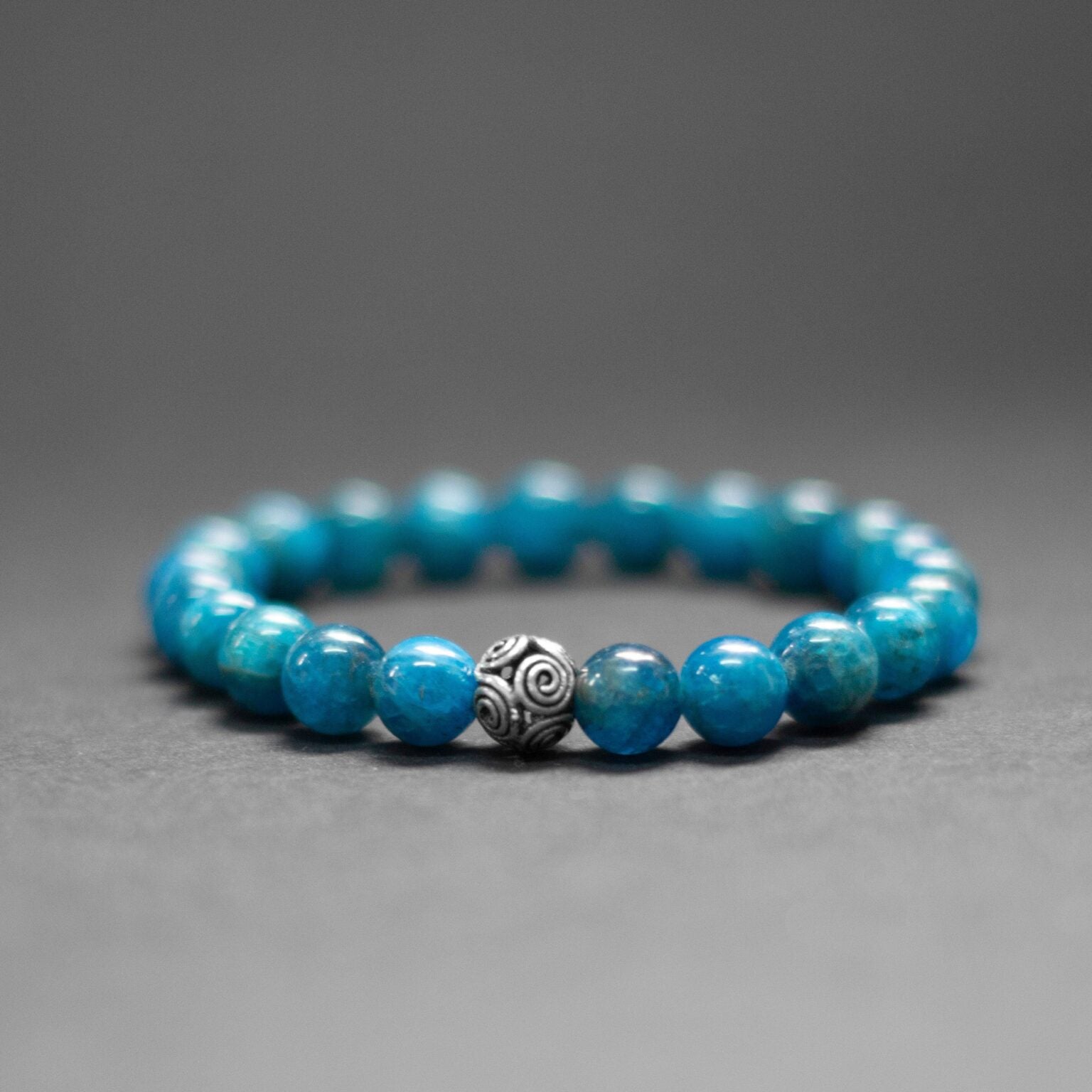 Apatite Bracelet – 8mm - Aquarius Stones