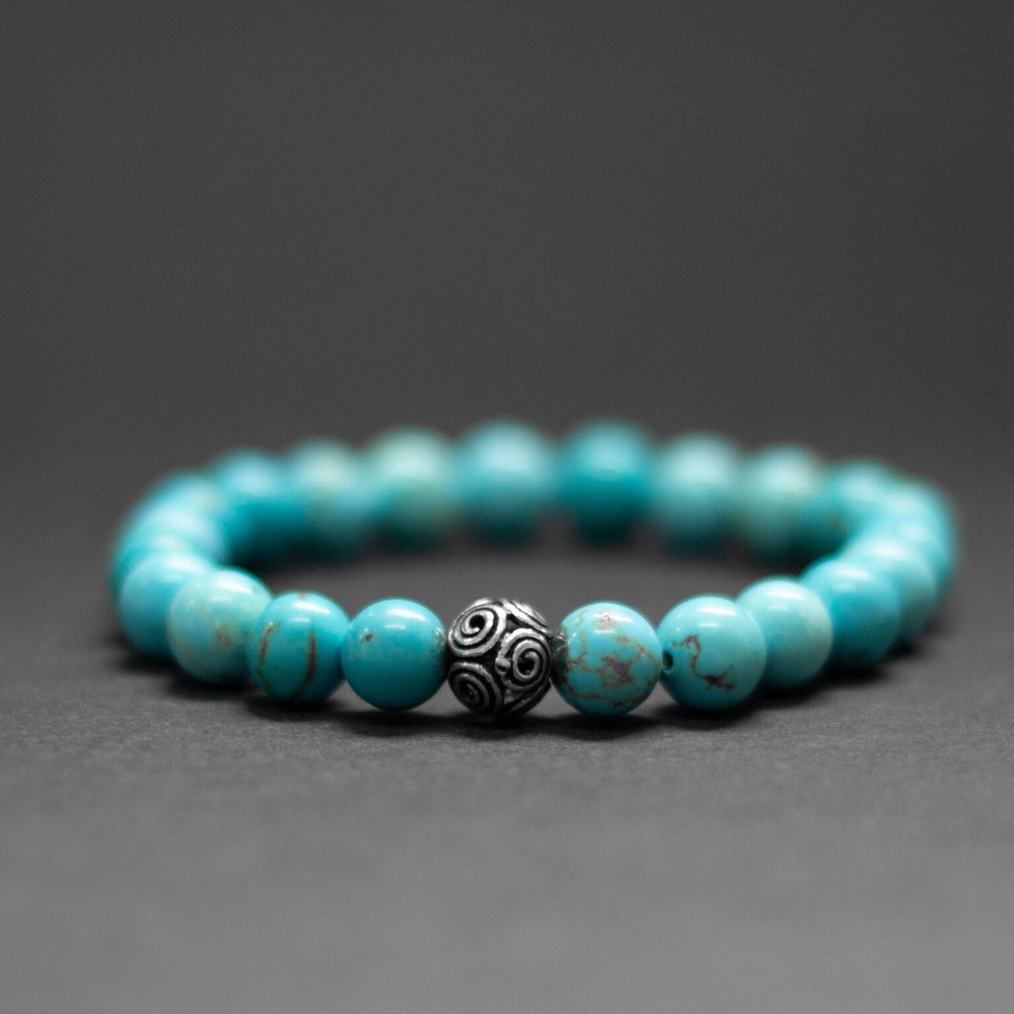 Turquoise Bracelet – 8mm - Aquarius Stones