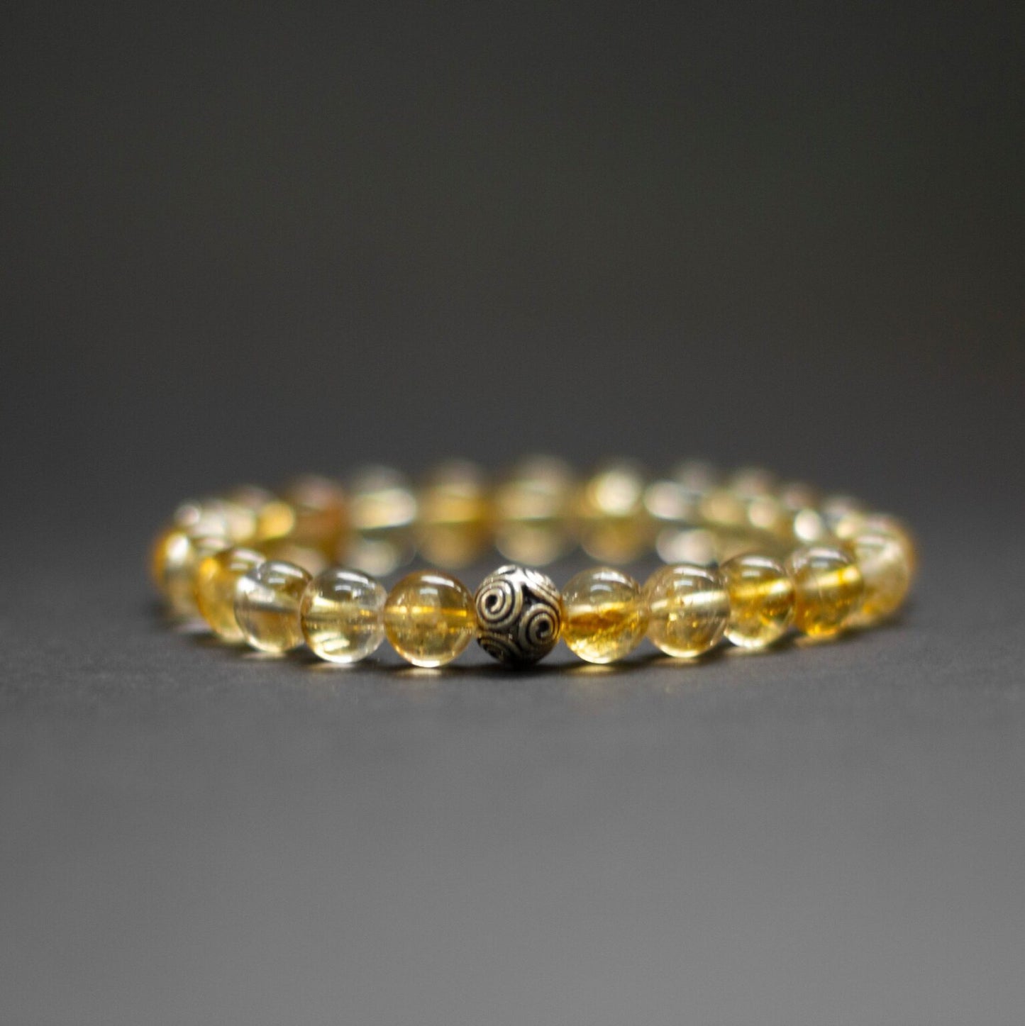 Citrine Bracelet – 8mm - Aquarius Stones