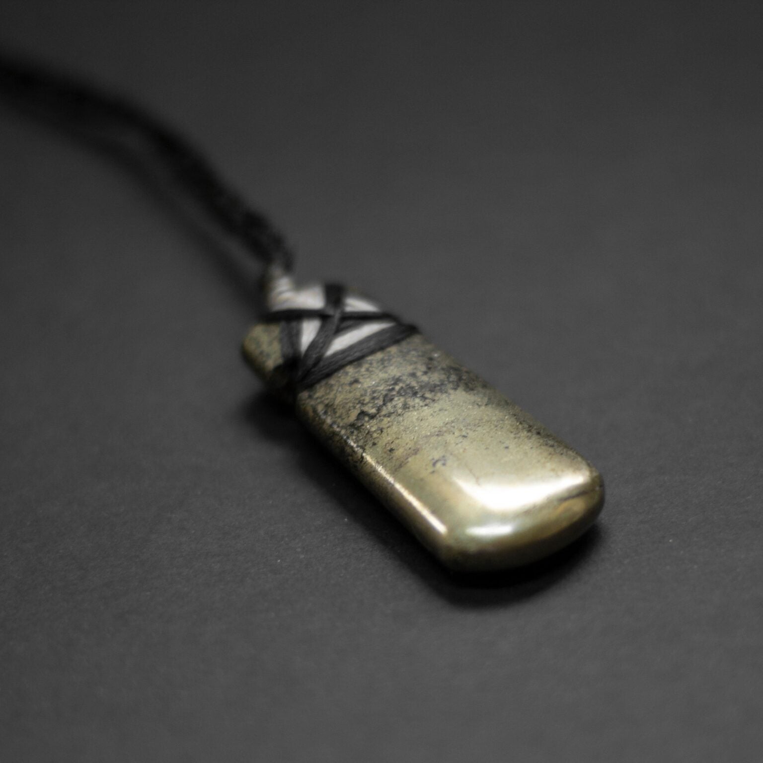 Pyrite Toki Necklace - Aquarius Stones