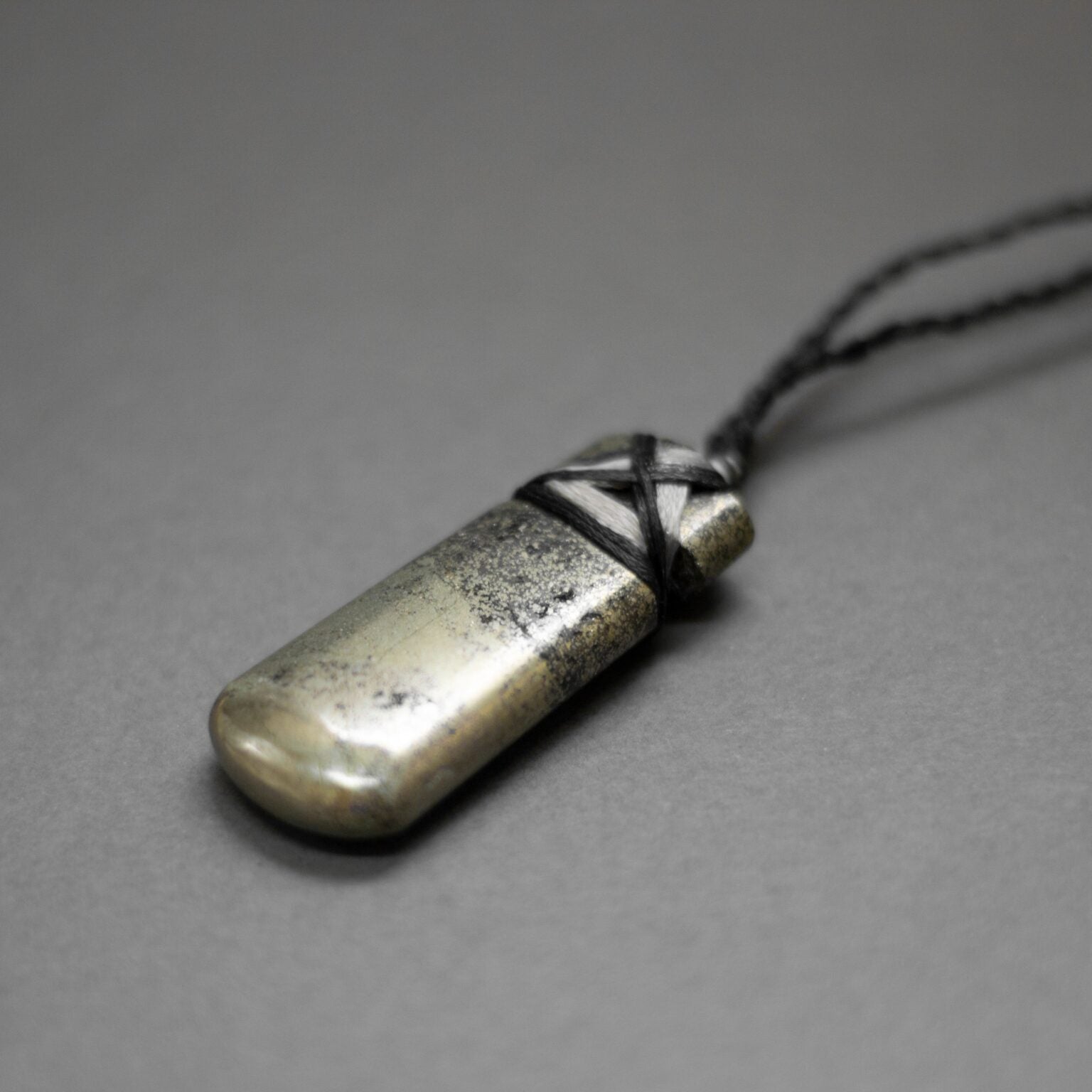 Pyrite Toki Necklace - Aquarius Stones