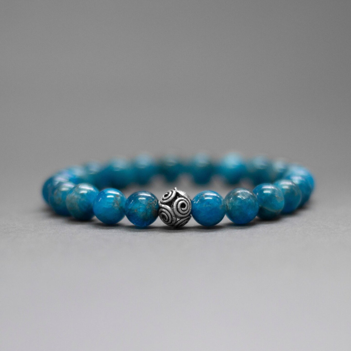 Apatite Bracelet – 8mm - Aquarius Stones