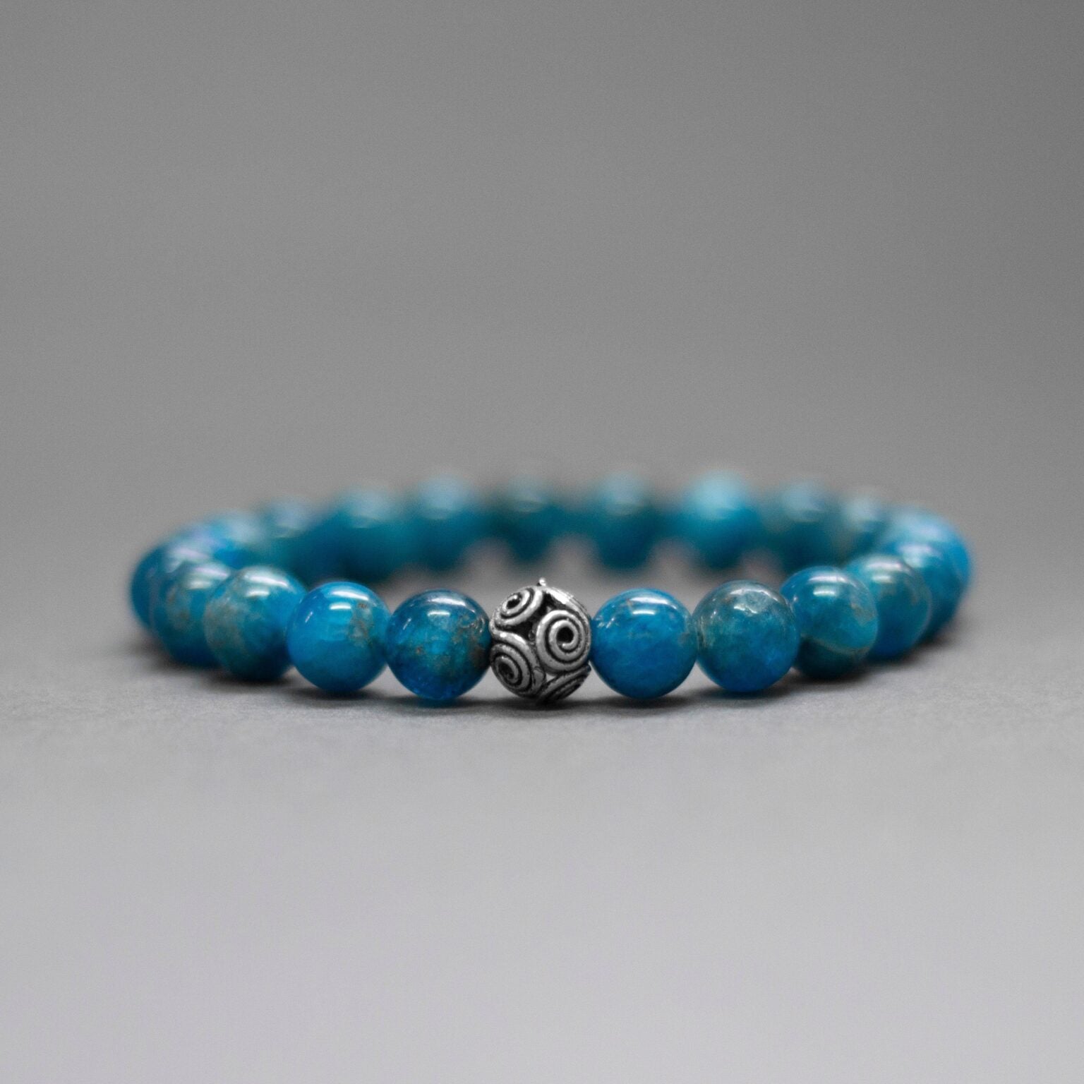 Apatite Bracelet – 8mm - Aquarius Stones