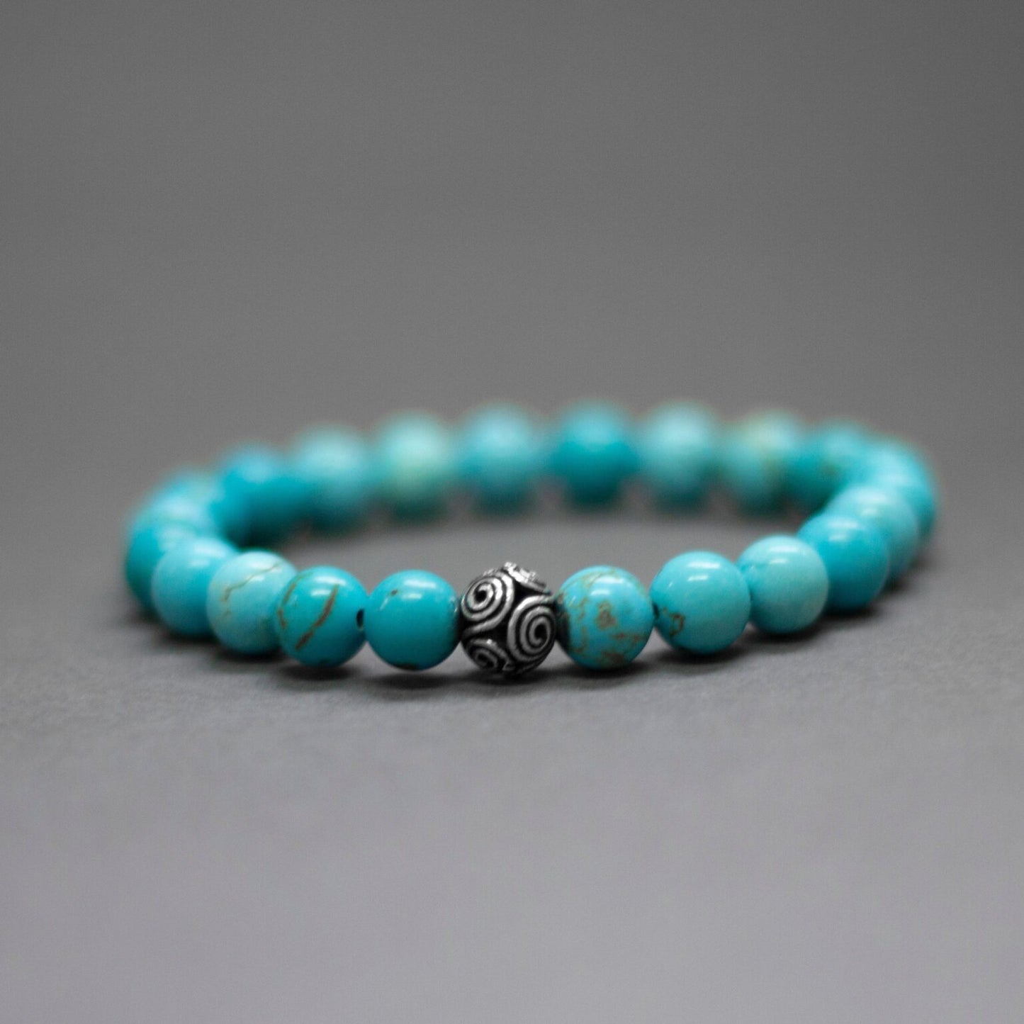 Turquoise Bracelet – 8mm - Aquarius Stones