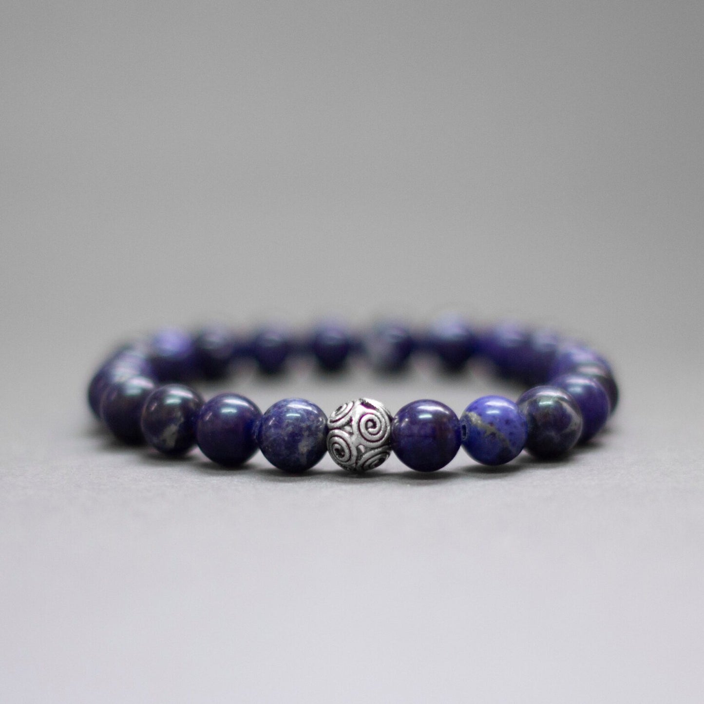 Sodalite Bracelet – 8mm - Aquarius Stones