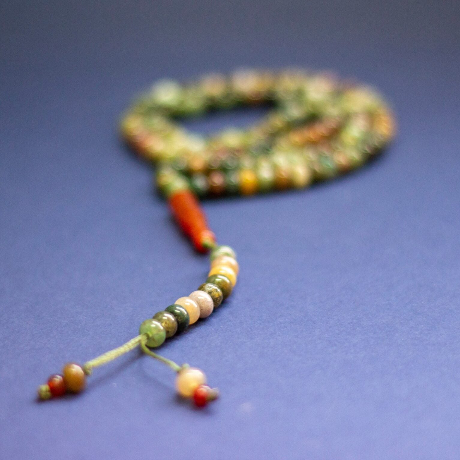 Moss Agate Rosary 6mm (100 Beads) - Aquarius Stones