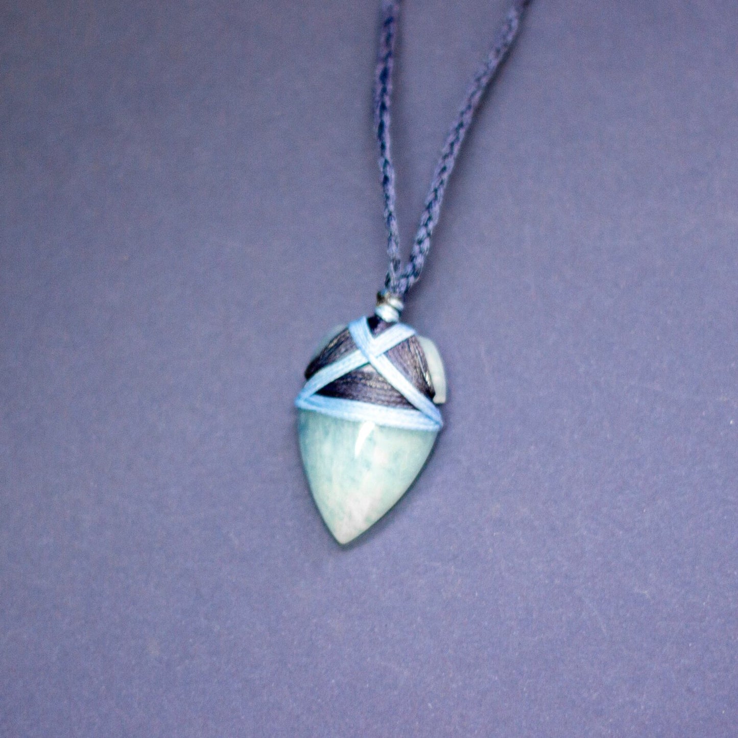 Aquamarine Toki Necklace - Aquarius Stones