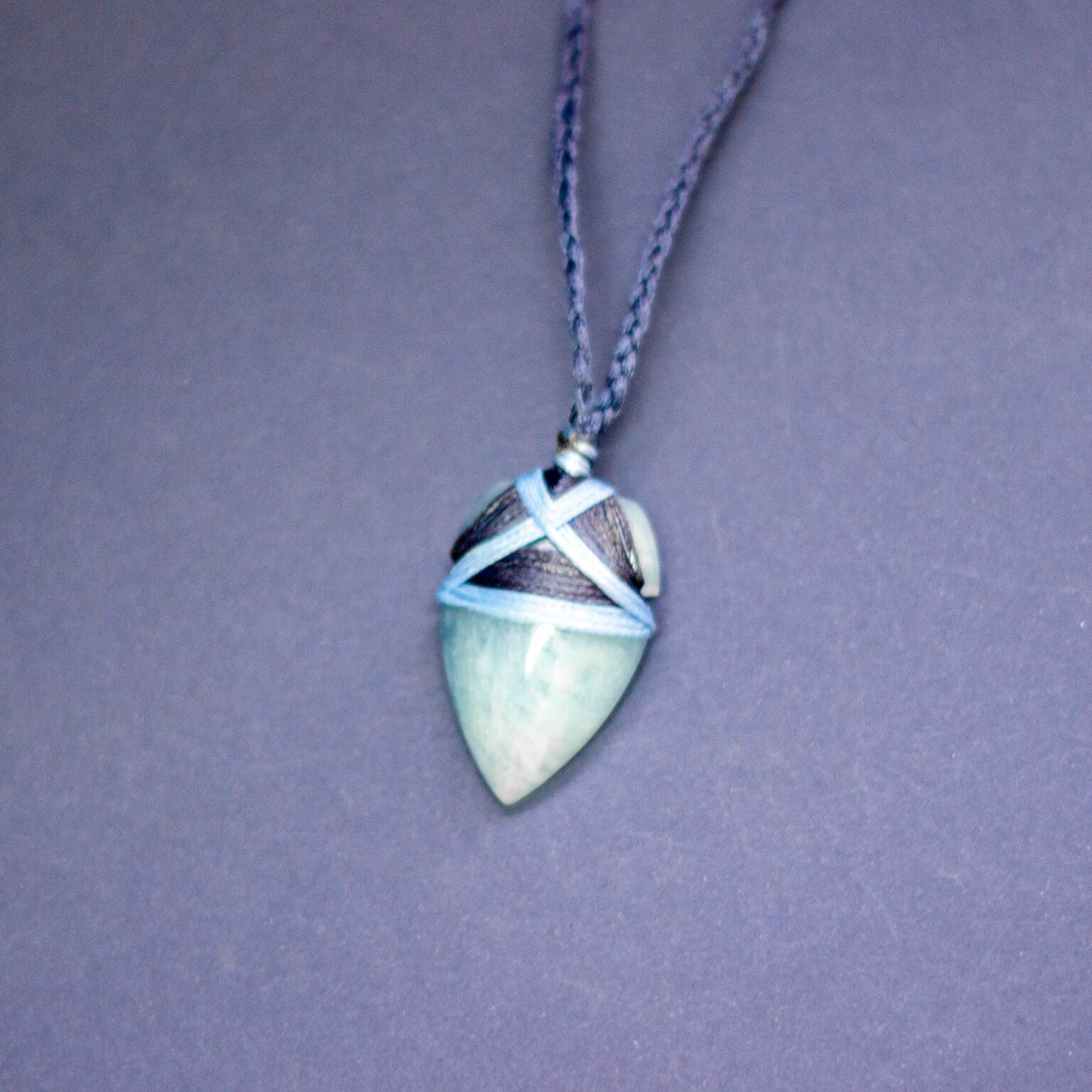 Aquamarine Toki Necklace - Aquarius Stones