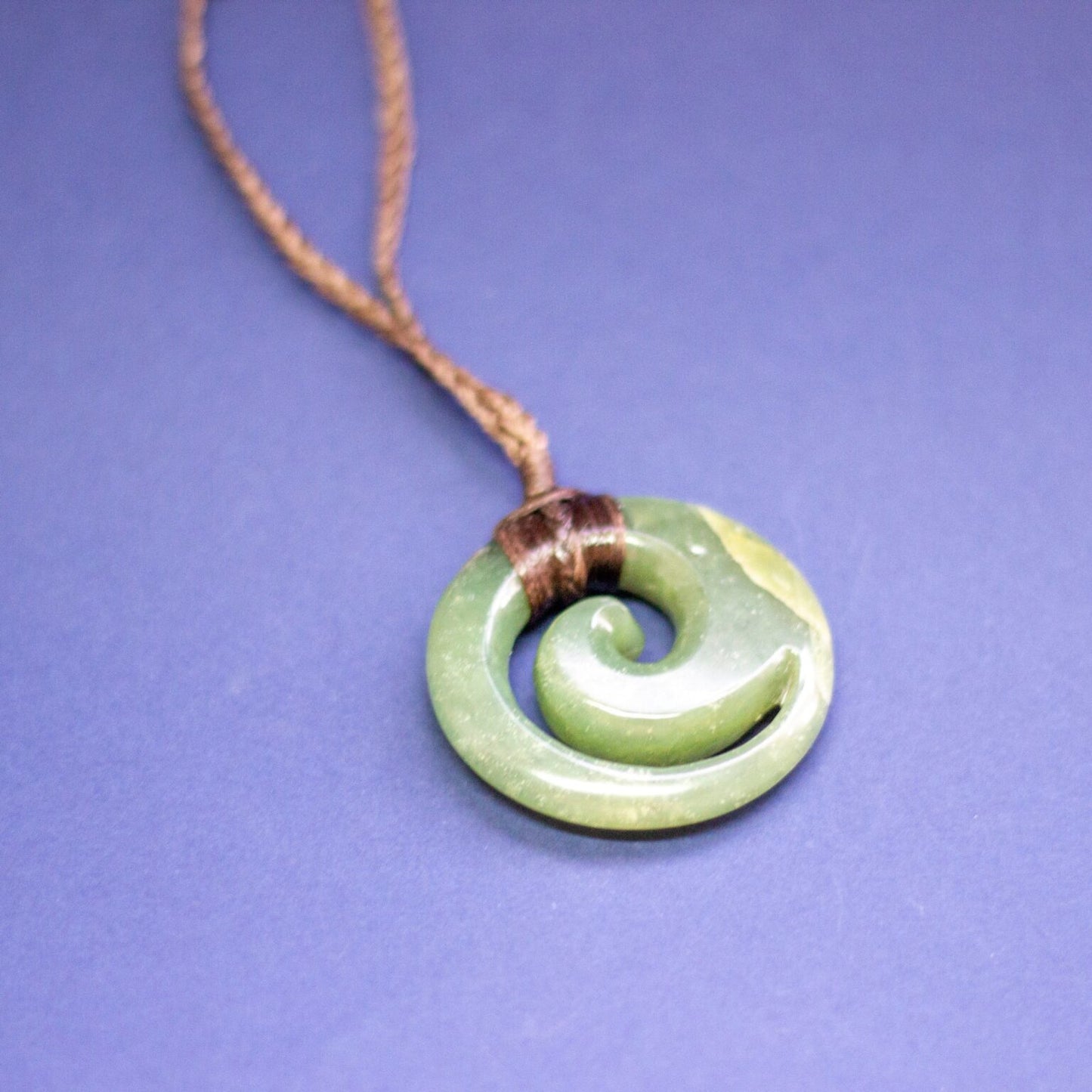 Jadite Kuro Necklace (Carved) - Aquarius Stones