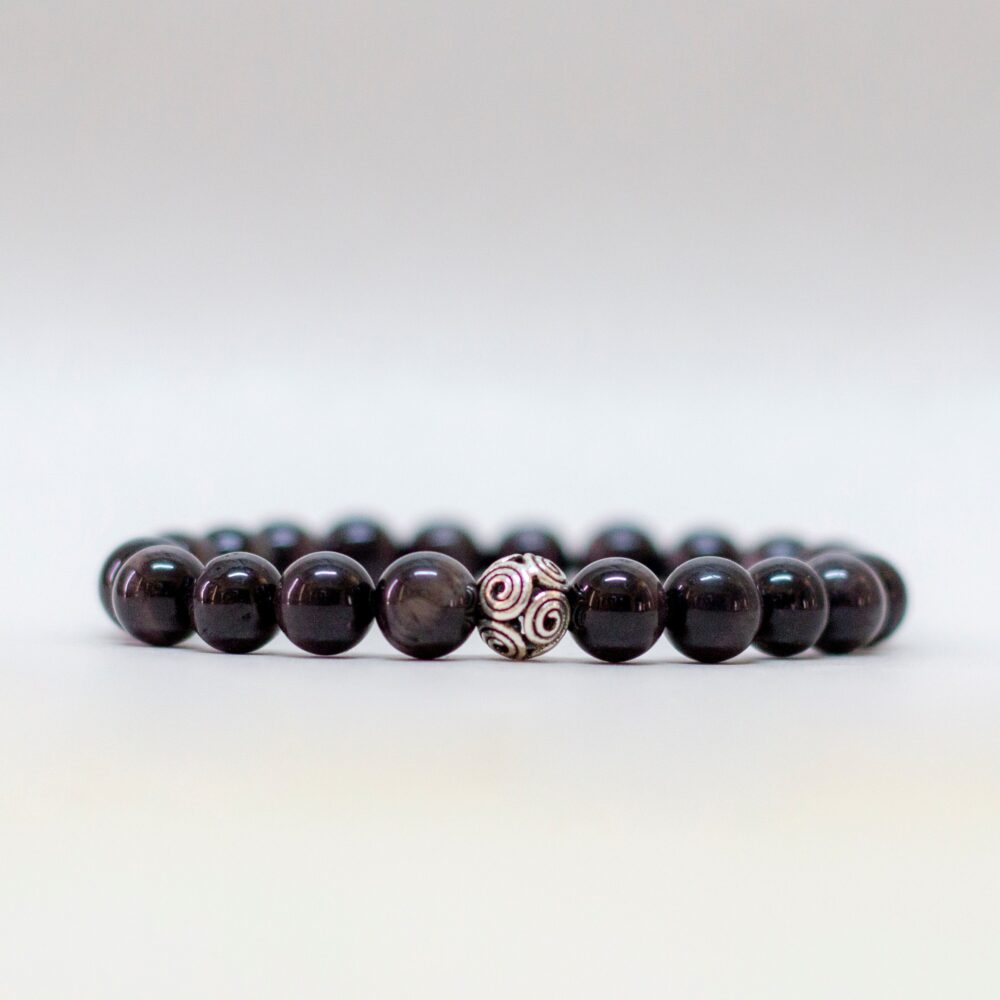 Black Tiger-Eye Bracelet - Aquarius Stones