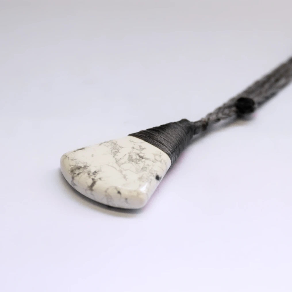 Howlite Roimata Necklace - Aquarius Stones