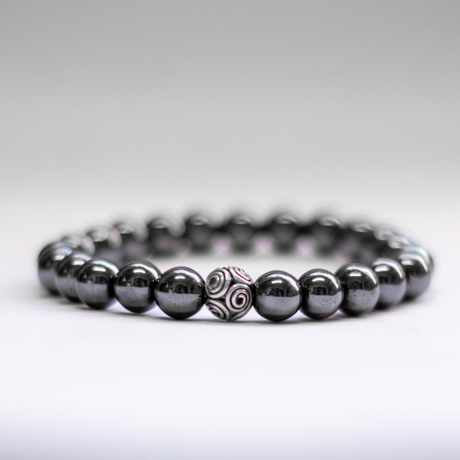 Hematite Bracelet – 8mm - Aquarius Stones
