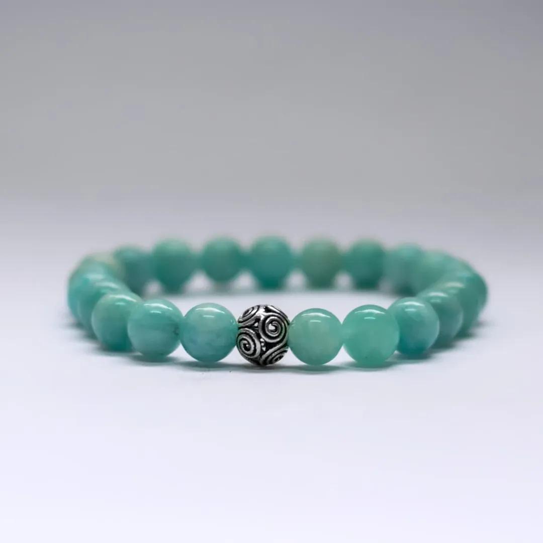 Amazonite Bracelet 8mm - Aquarius Stones