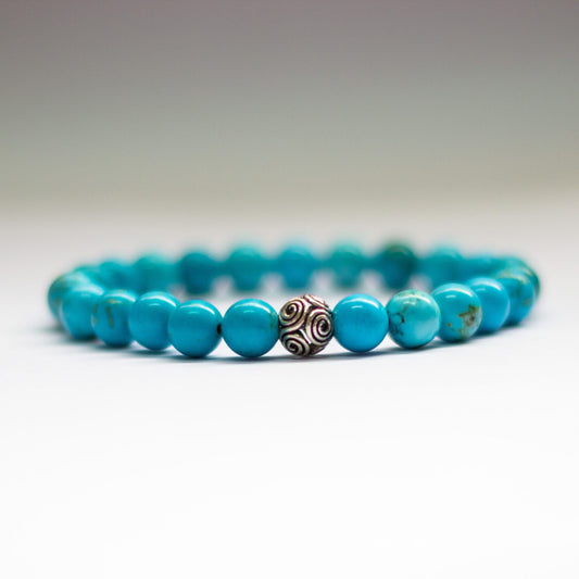 Turquoise Bracelet β 8mm - Aquarius Stones