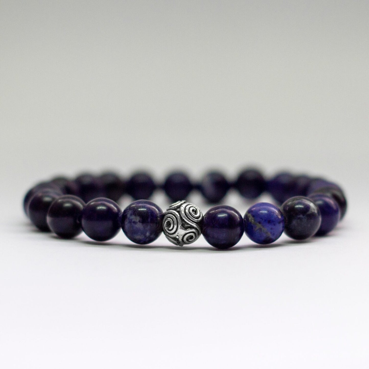 Sodalite Bracelet – 8mm - Aquarius Stones