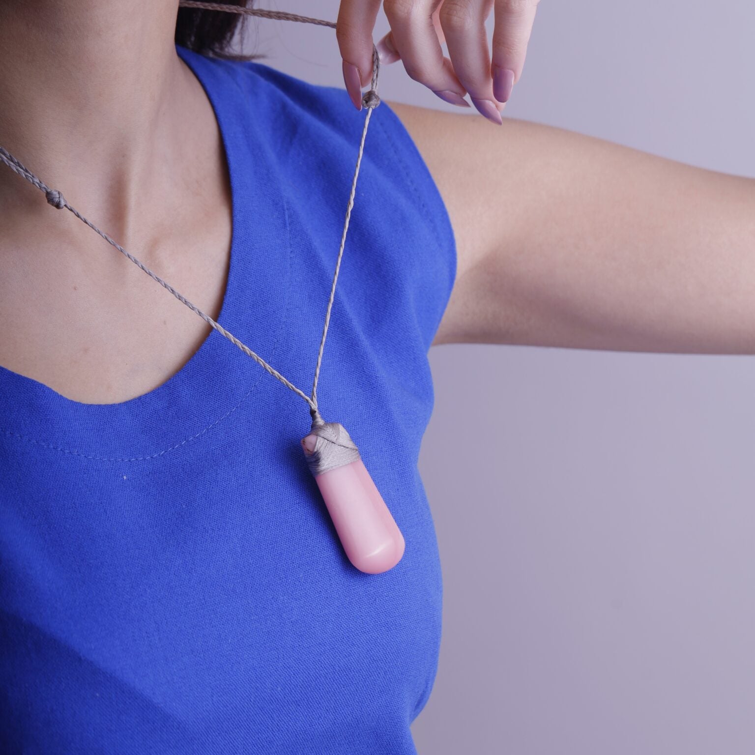 Pink Opal Toki Necklace - Aquarius Stones