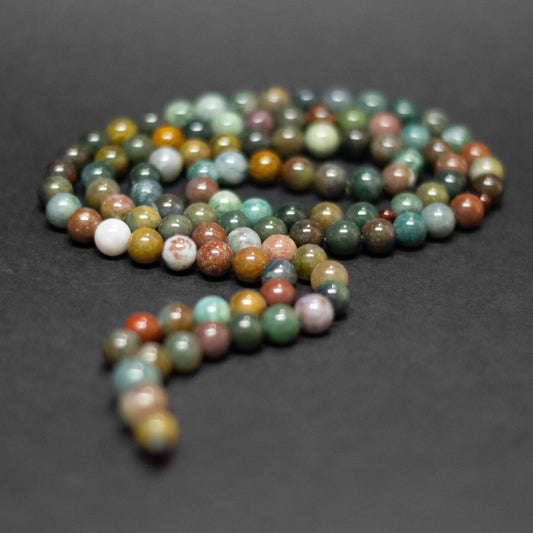 Moss Agate Rosary (100 Beads) 8mm