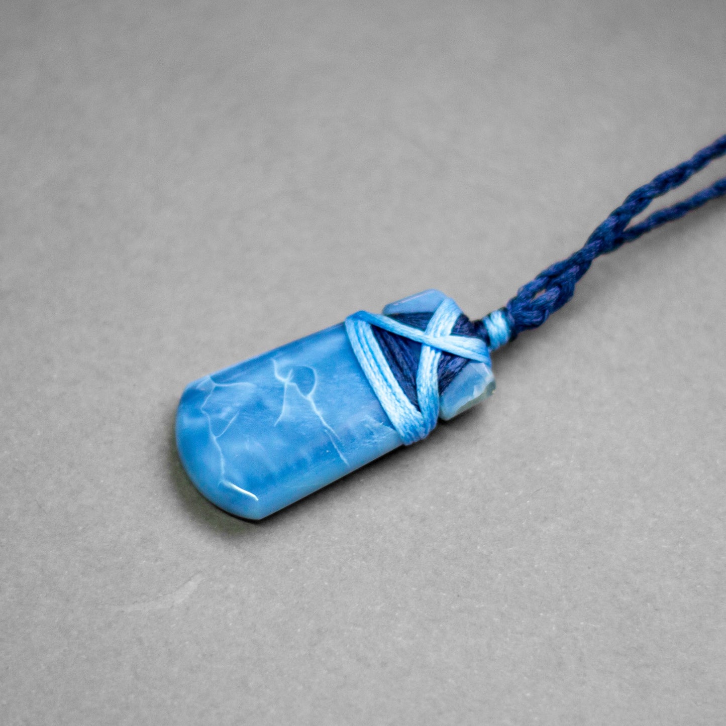 Blue Opal Toki Necklace