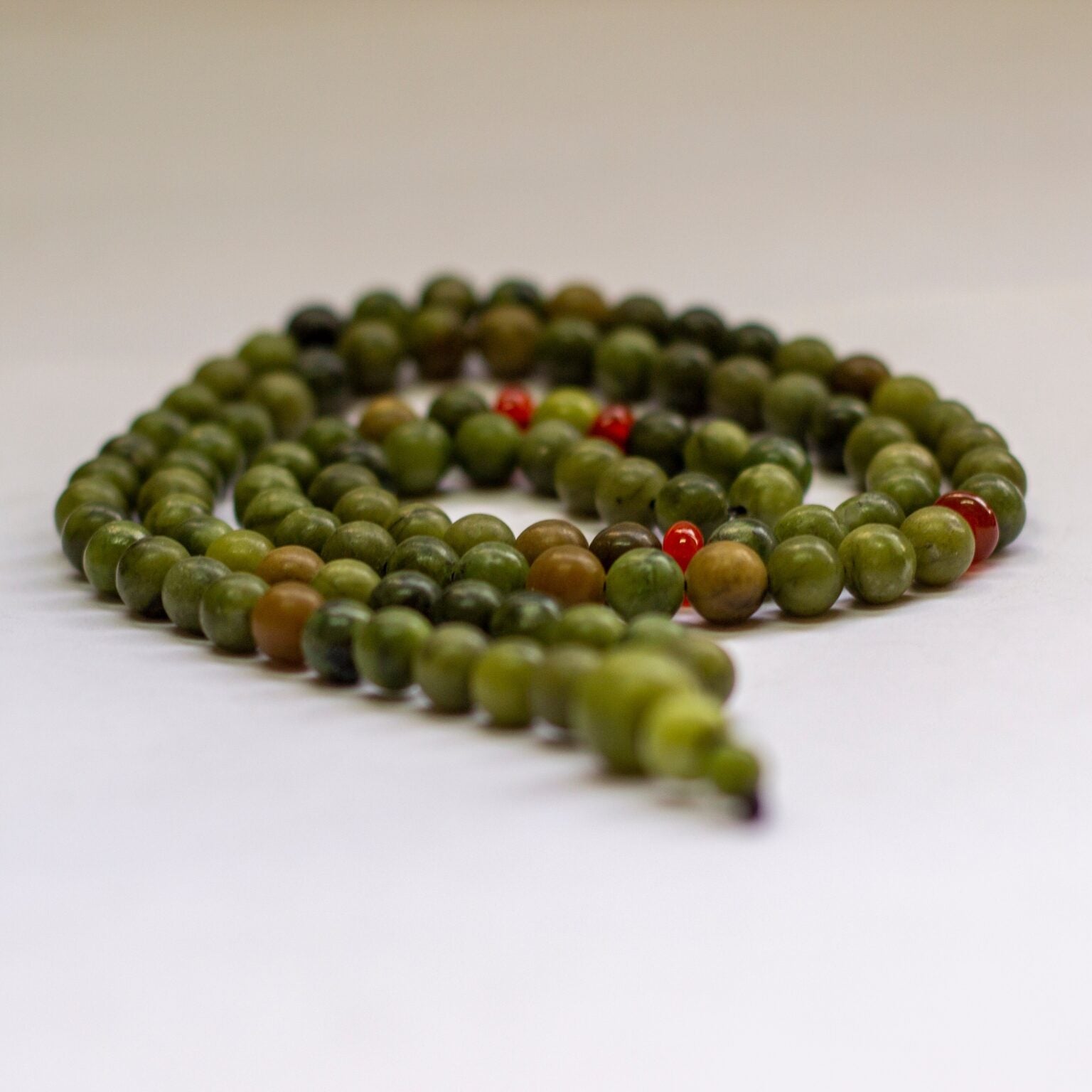 Jade Rosary (100 Beads) - Aquarius Stones