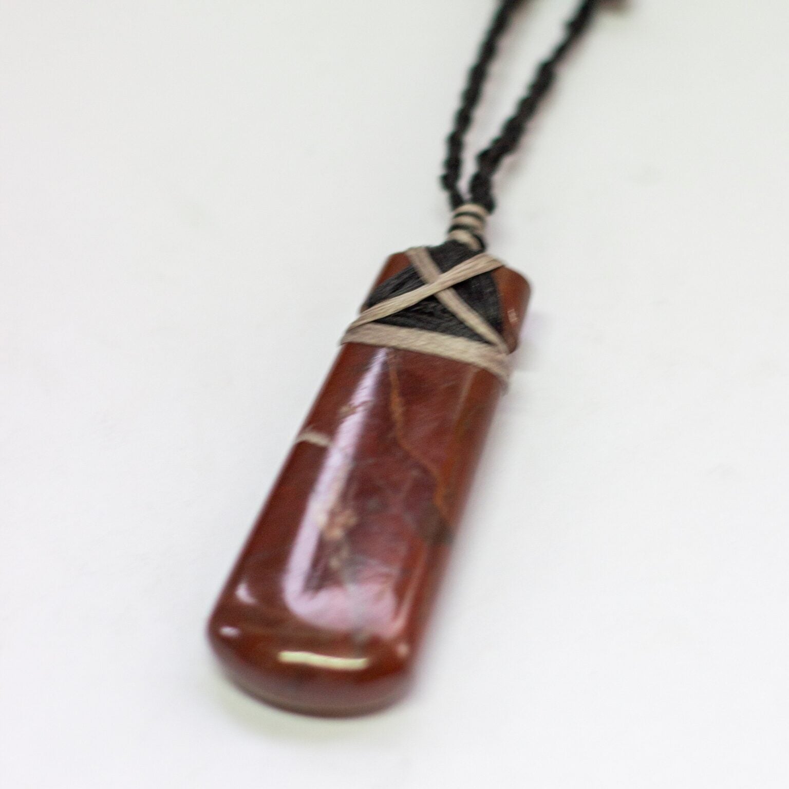 Red Jasper Toki Necklace - Aquarius Stones