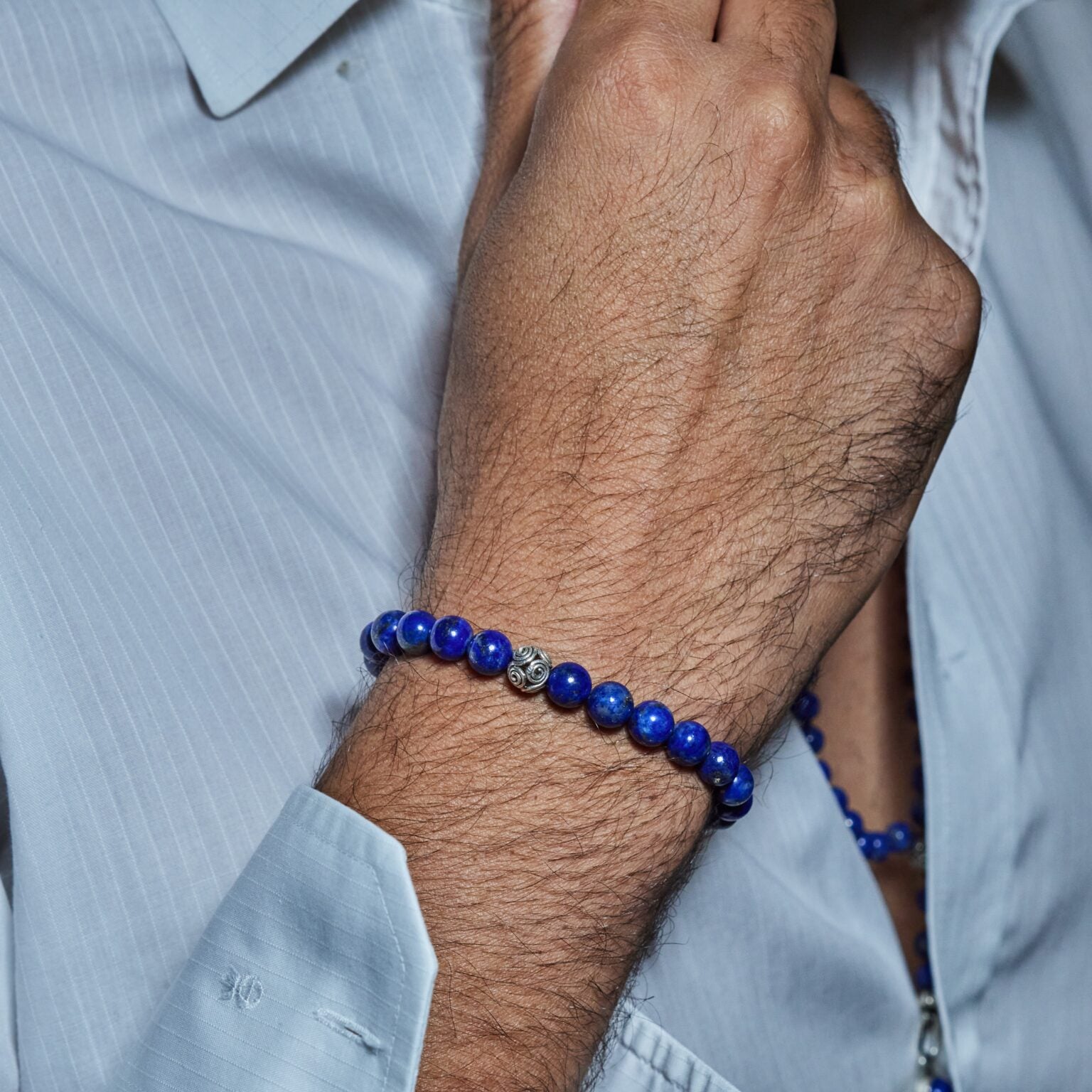 Lapis Lazuli Bracelet 8mm - Aquarius Stones
