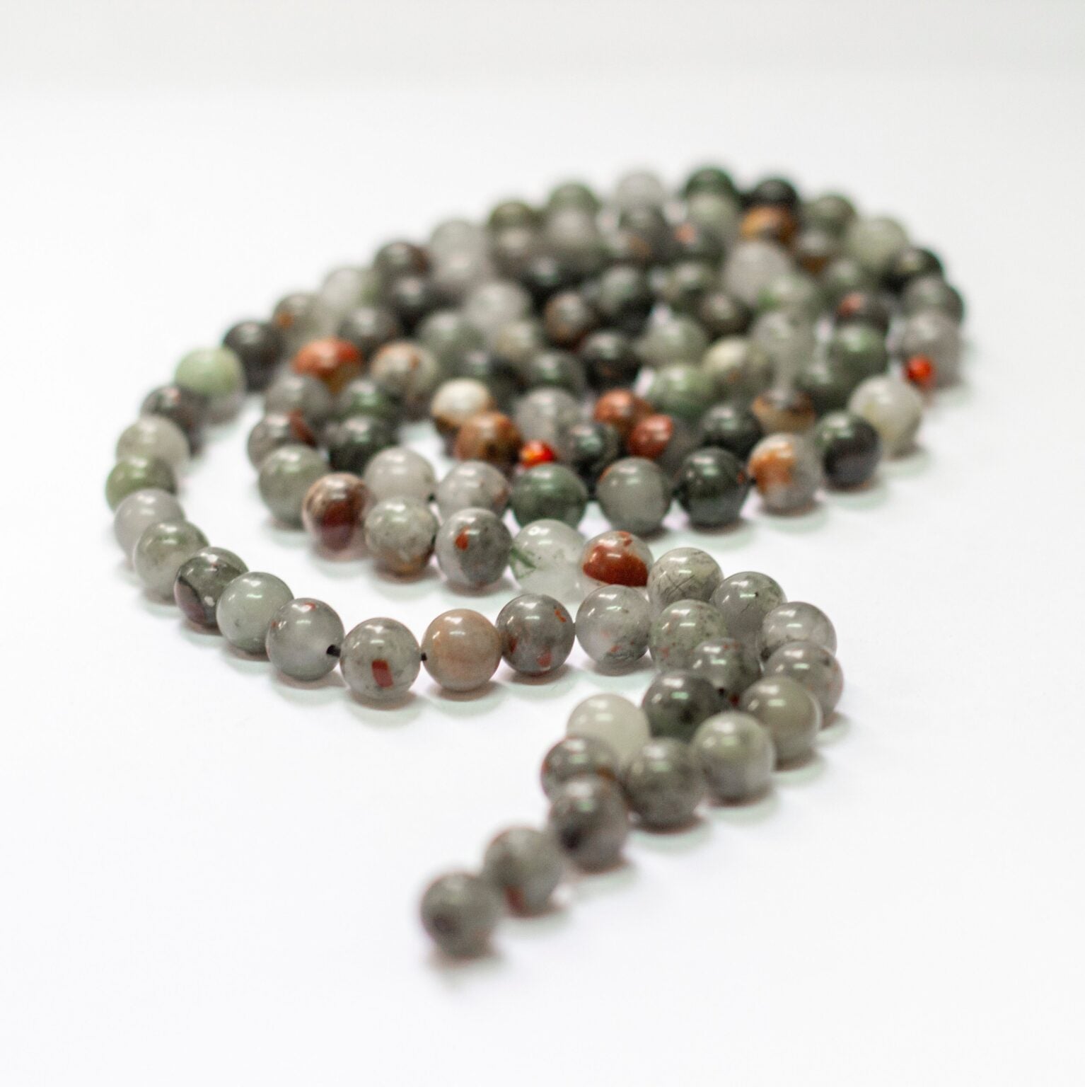 Bloodstone Rosary - Aquarius Stones