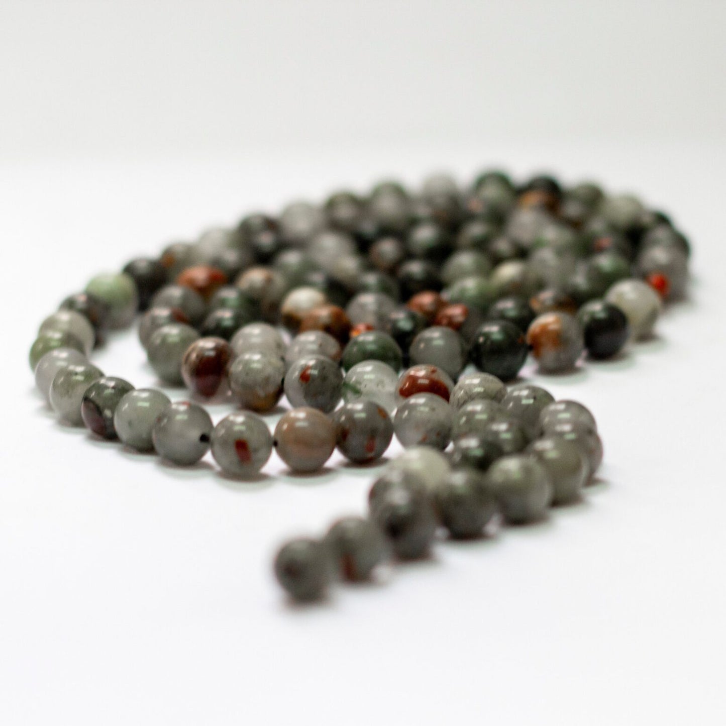 Bloodstone Rosary - Aquarius Stones