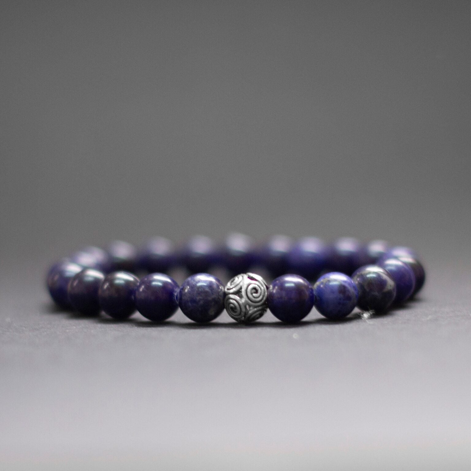 Sodalite Bracelet – 8mm - Aquarius Stones