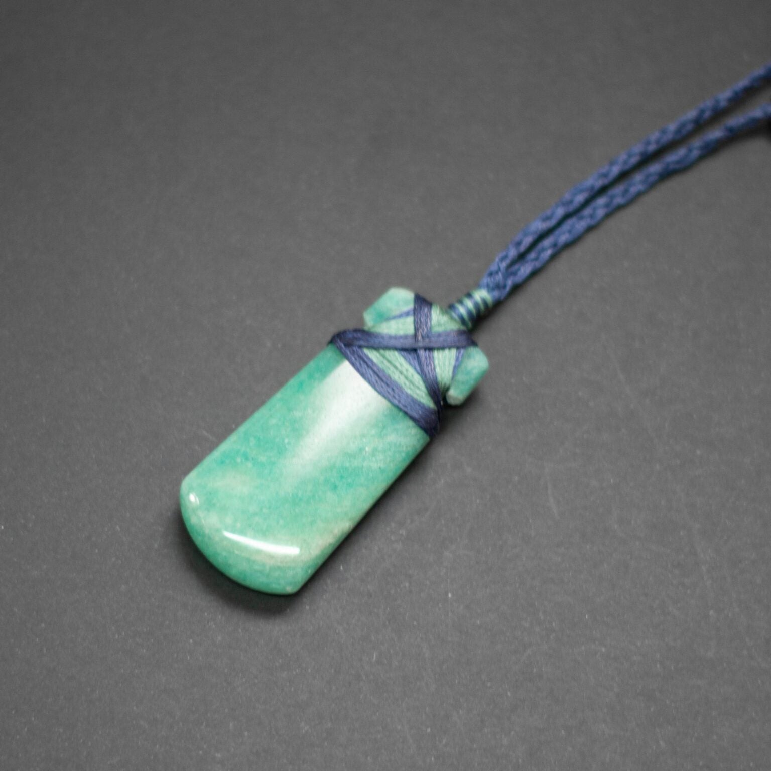 Amazonite Toki Necklace - Aquarius Stones