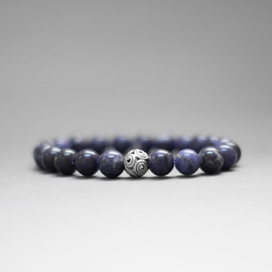 Sodalite Bracelet – 8mm - Aquarius Stones