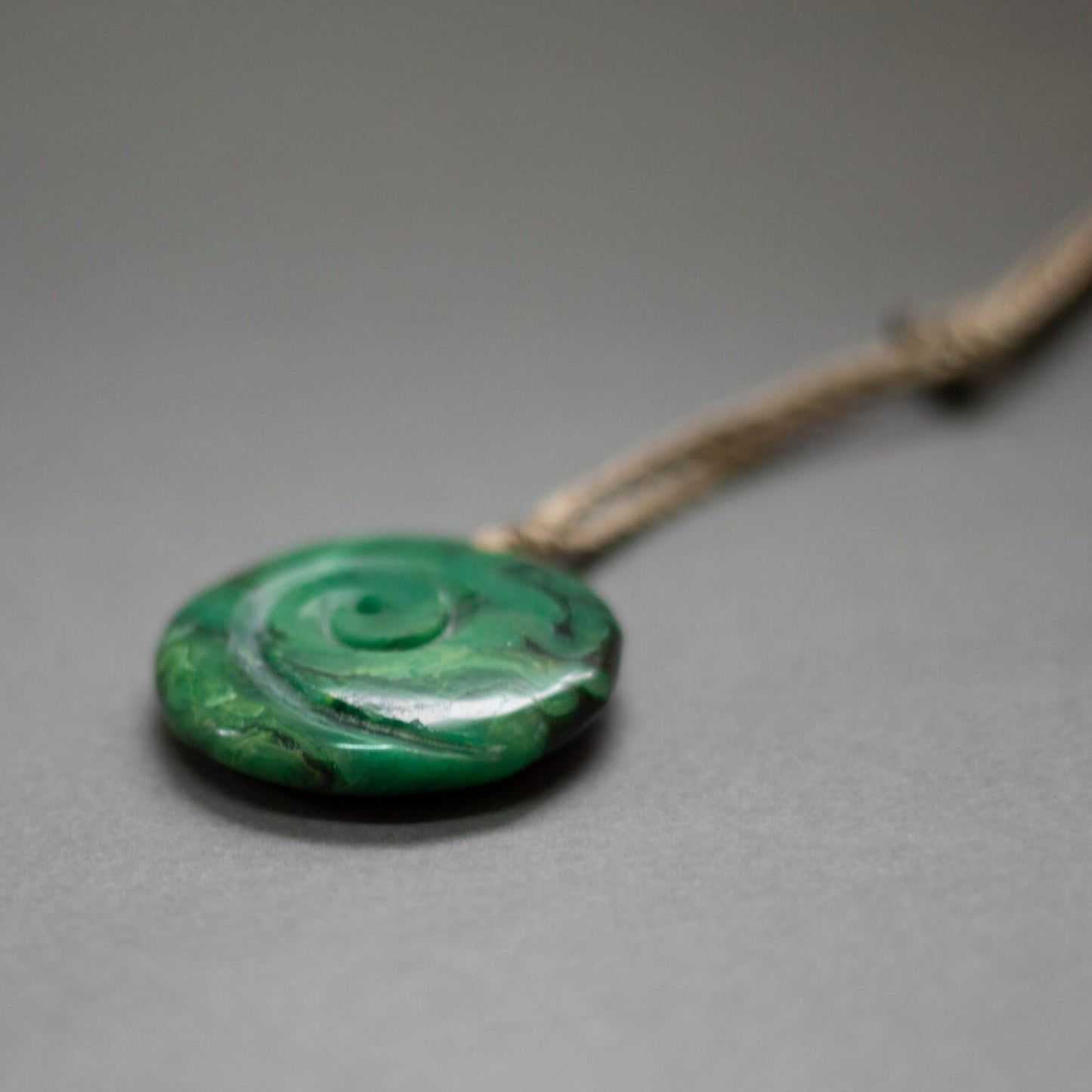Jade Koru Necklace - Aquarius Stones