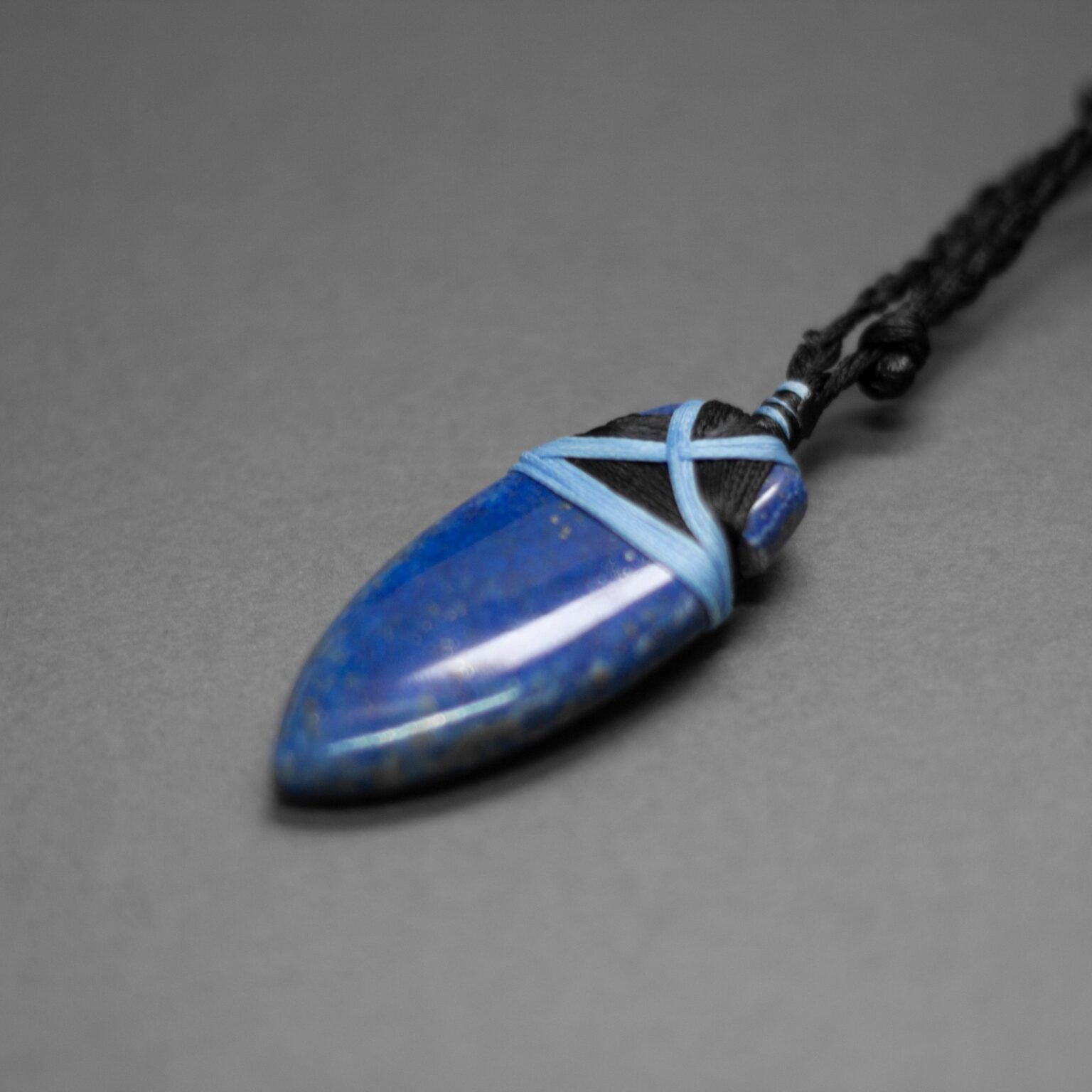 Lapis Lazuli Toki Necklace (big) - Aquarius Stones