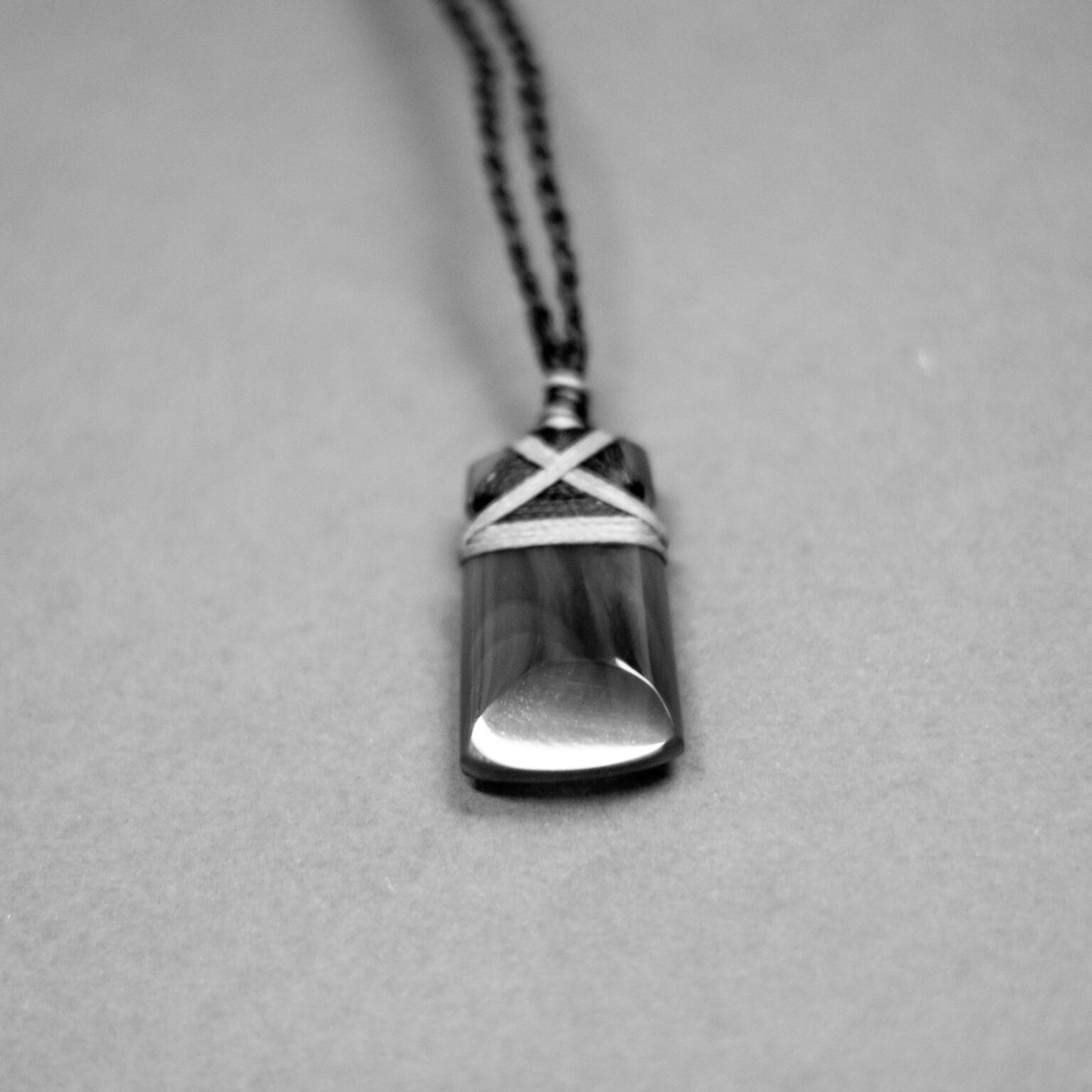 Obsidian Toki Necklace (Small) - Aquarius Stones