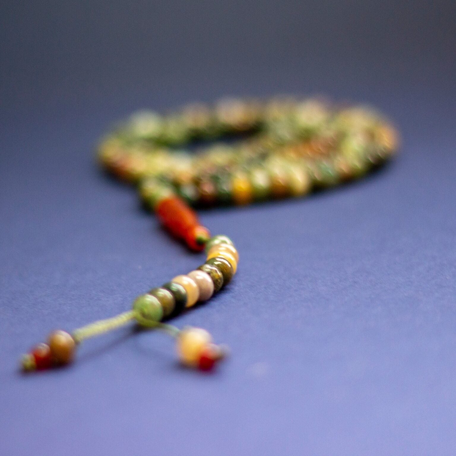 Moss Agate Rosary 6mm (100 Beads) - Aquarius Stones