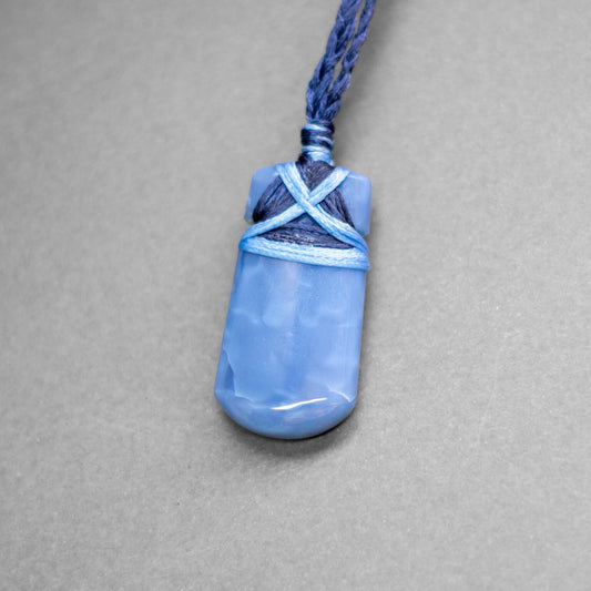 Blue Opal Toki Necklace - Aquarius Stones