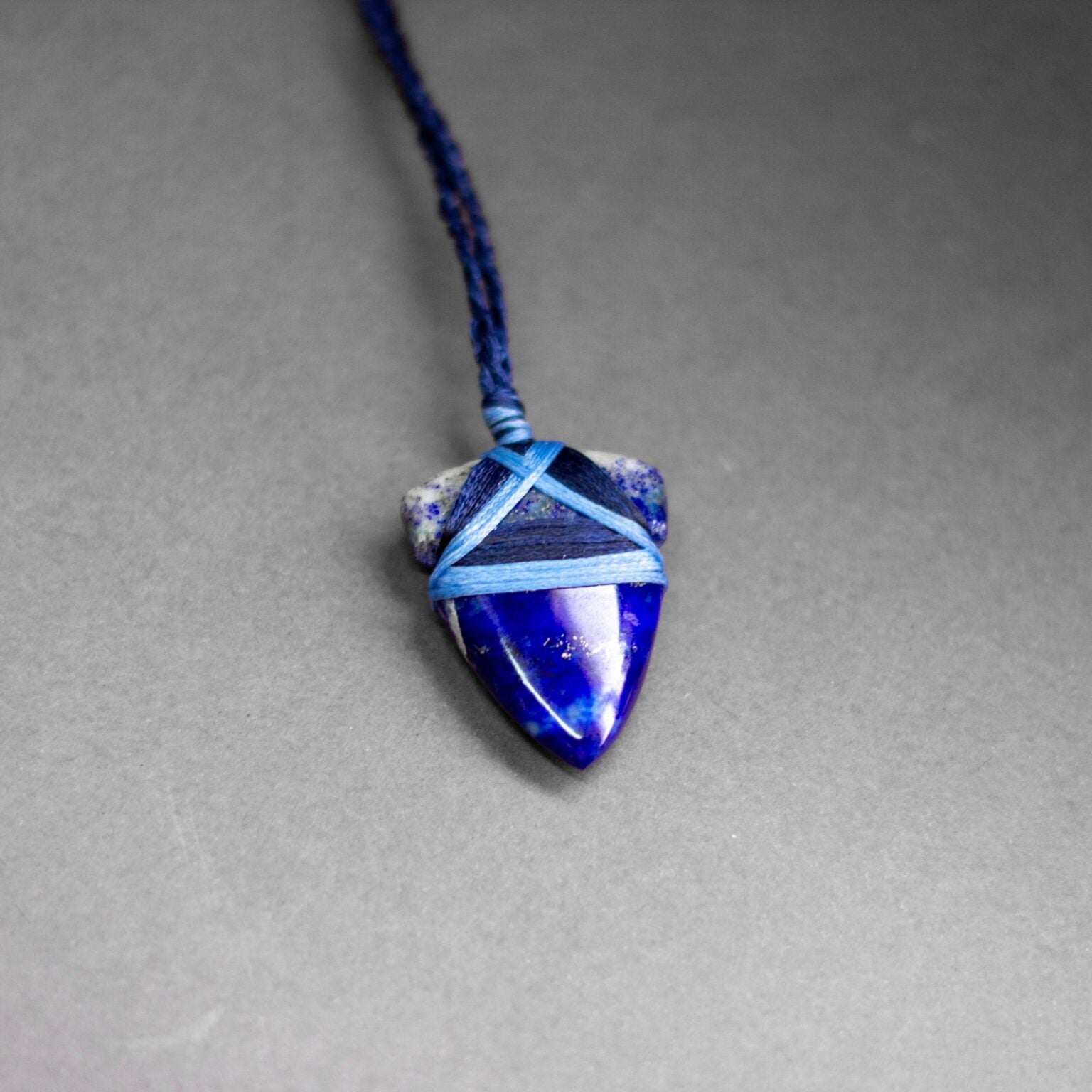 Lapis Lazuli Toki Necklace (Small) - Aquarius Stones