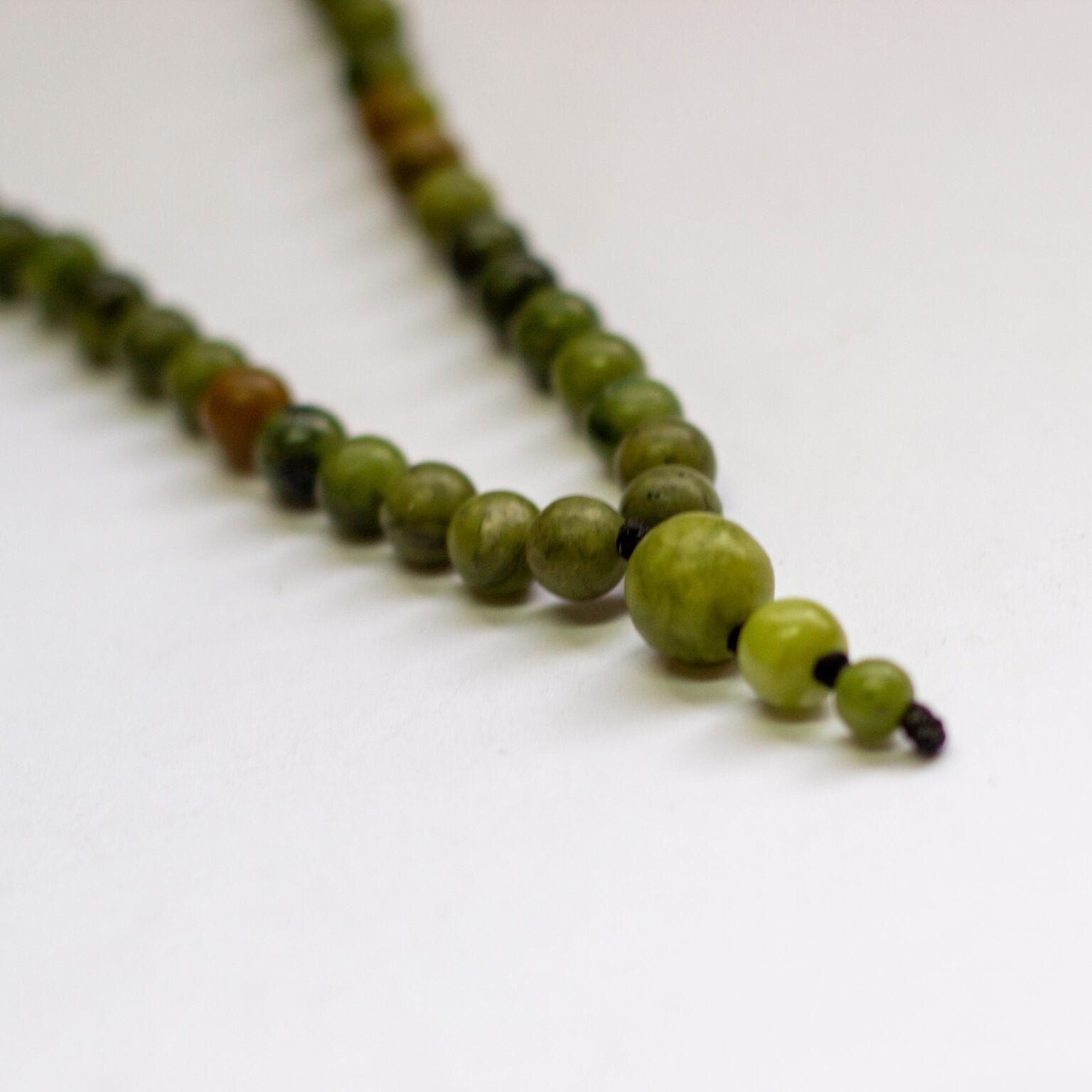Jade Rosary (100 Beads) - Aquarius Stones