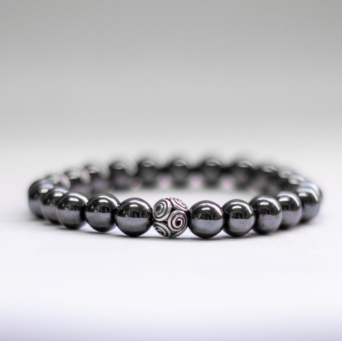 Hematite Bracelet – 8mm - Aquarius Stones