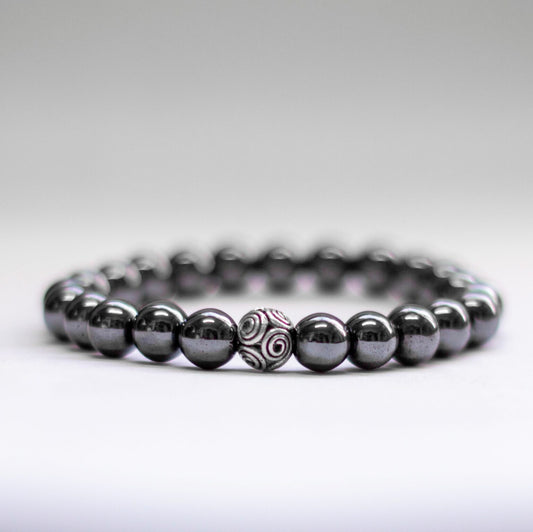 Hematite Bracelet – 8mm - Aquarius Stones