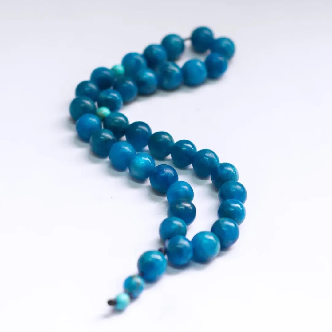 Apatite Rosary (33Beads) - Aquarius Stones