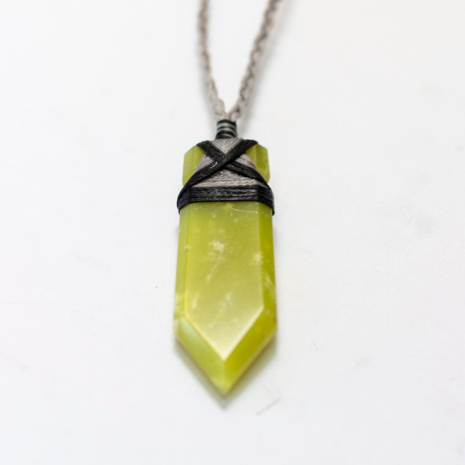 Lemon Jade Toki Necklace - Aquarius Stones