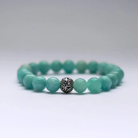 Amazonite Bracelet 8mm - Aquarius Stones