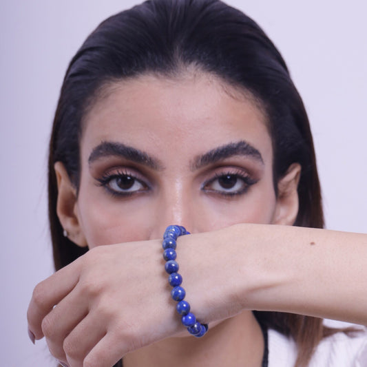 Lapis Lazuli Bracelet 8mm - Aquarius Stones