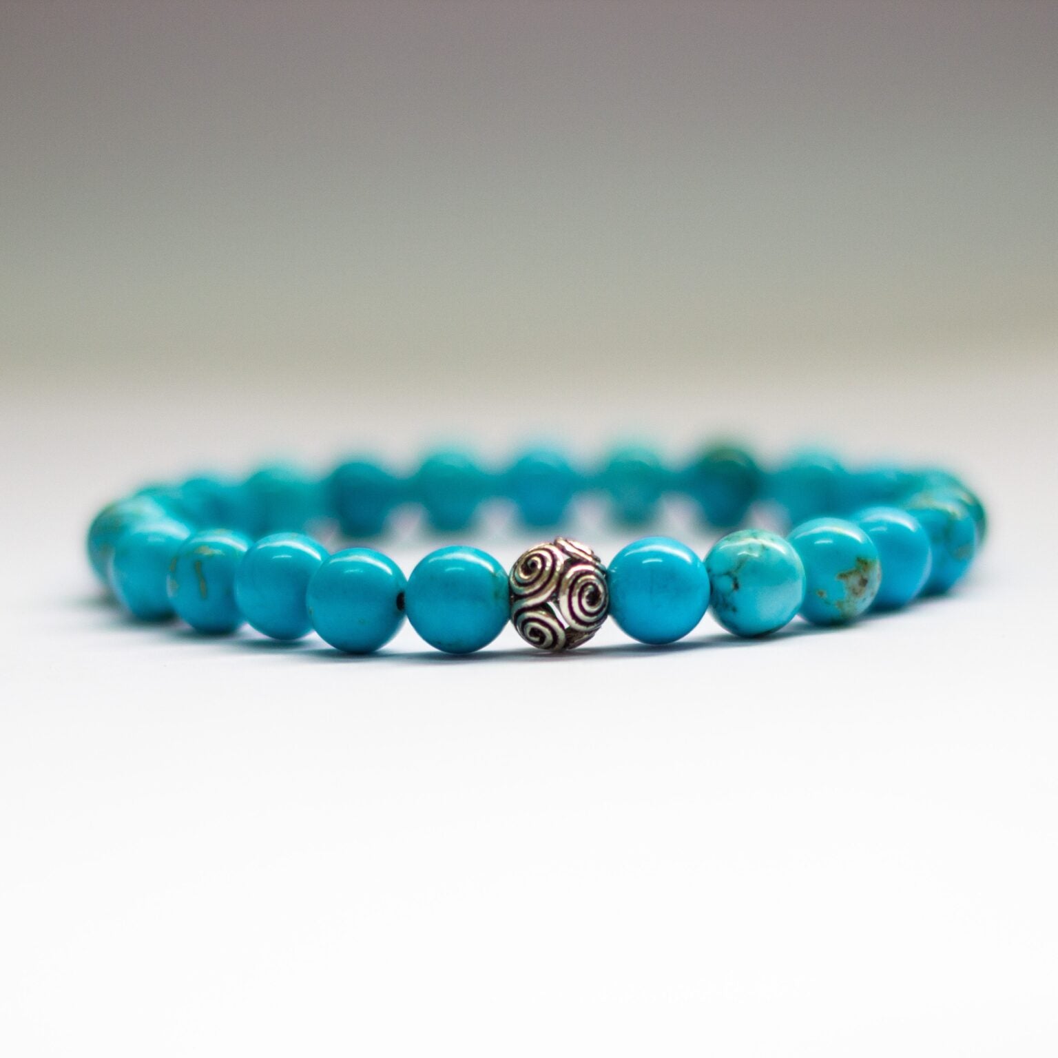 Turquoise Bracelet – 8mm - Aquarius Stones