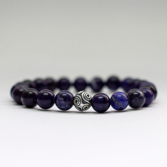 Sodalite Bracelet – 8mm - Aquarius Stones