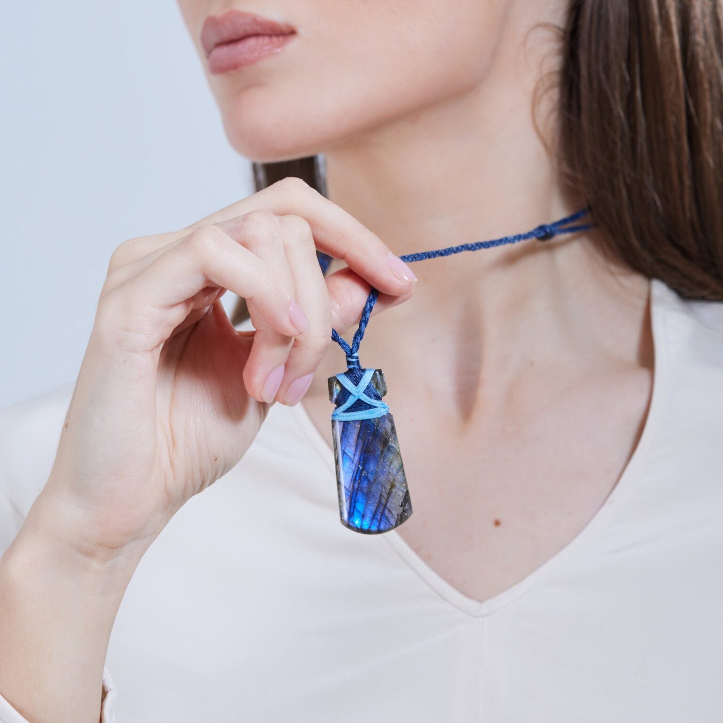 Labradorite Toki Necklace - Aquarius Stones