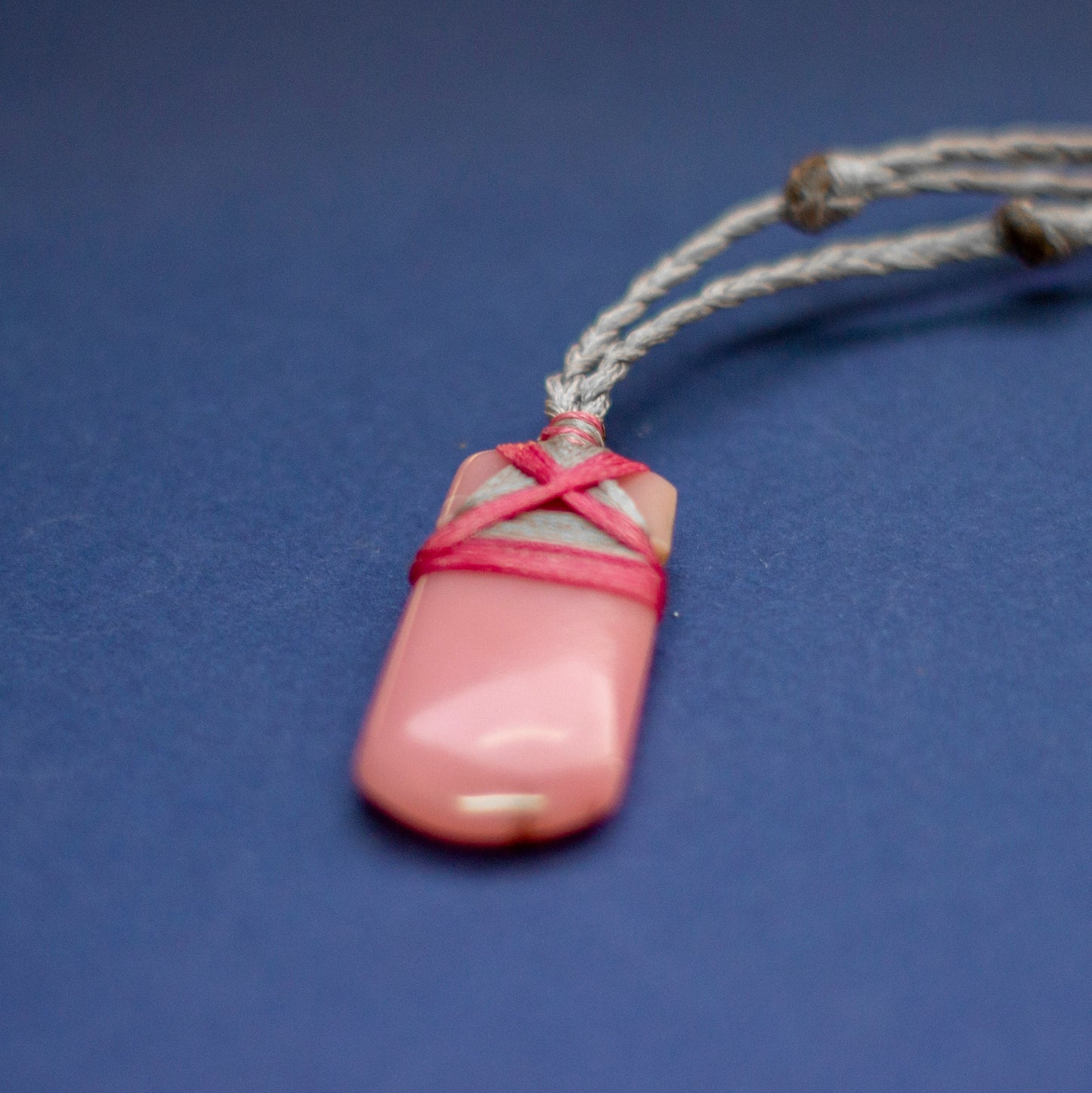Pink Opal Toki Necklace (small)