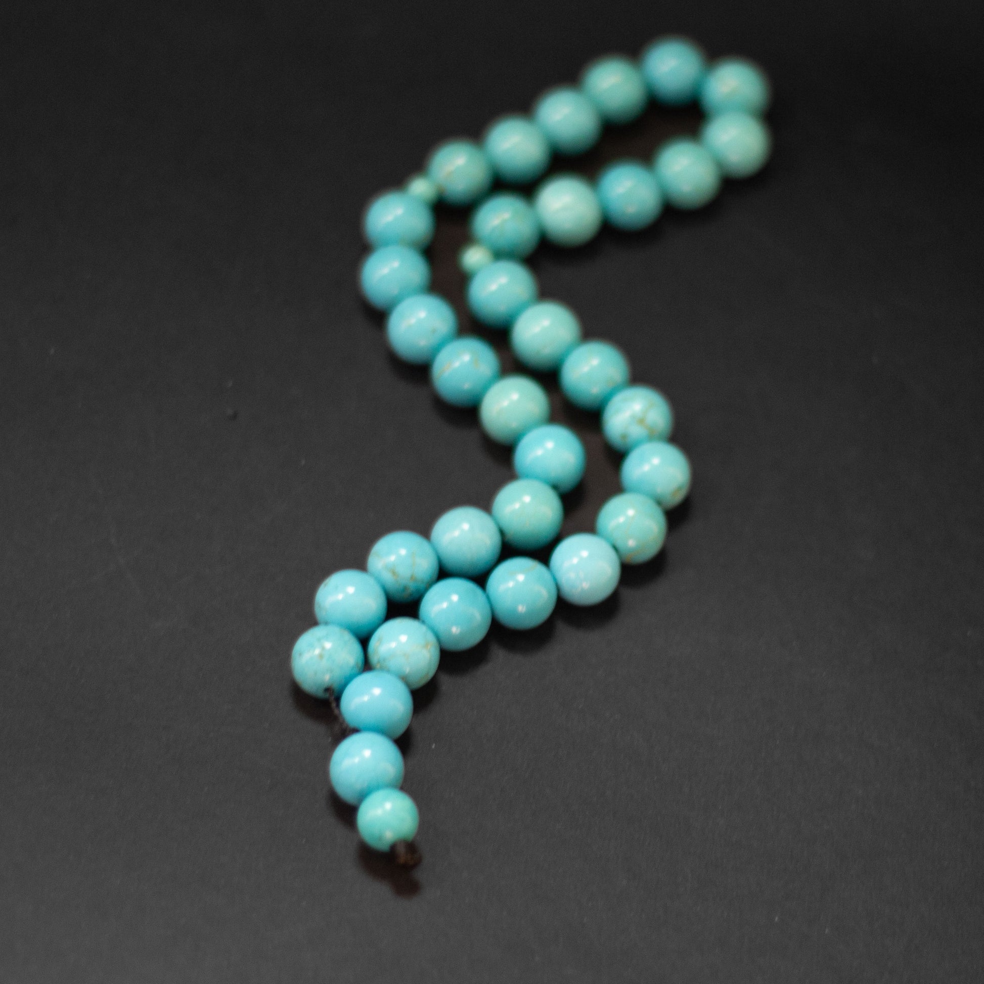 Turquoise Rosary 10mm (33 Beads) - Aquarius Stones