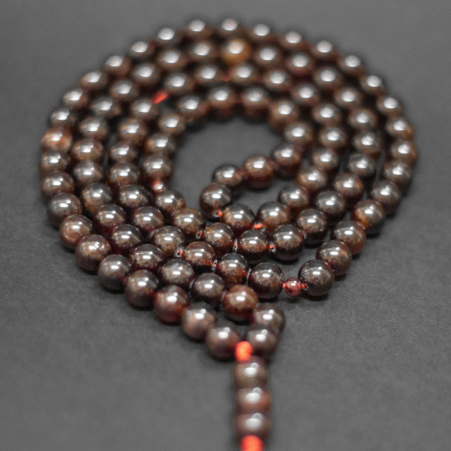 Garnet Rosary – 8mm