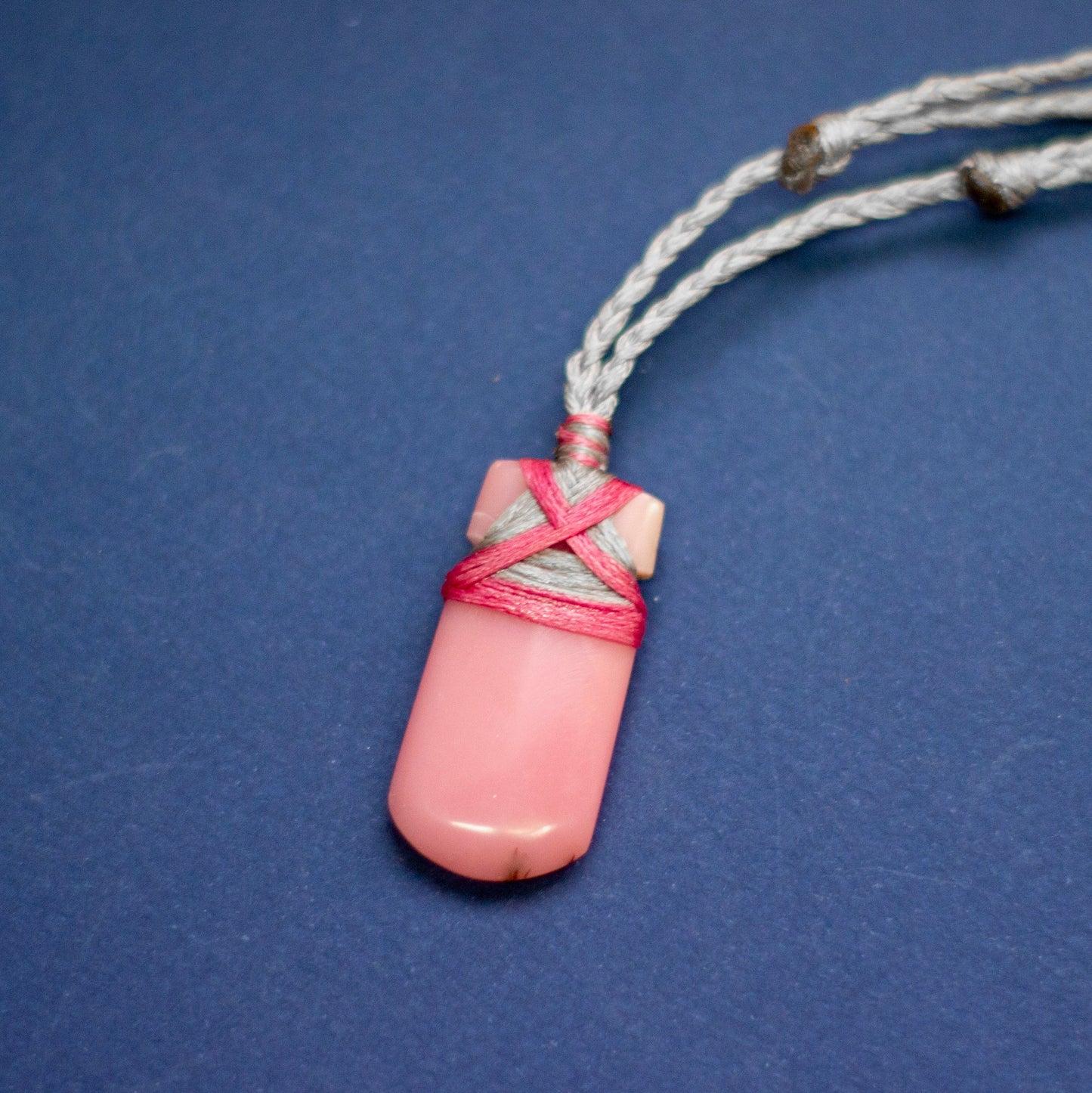 Pink Opal Toki Necklace (small)